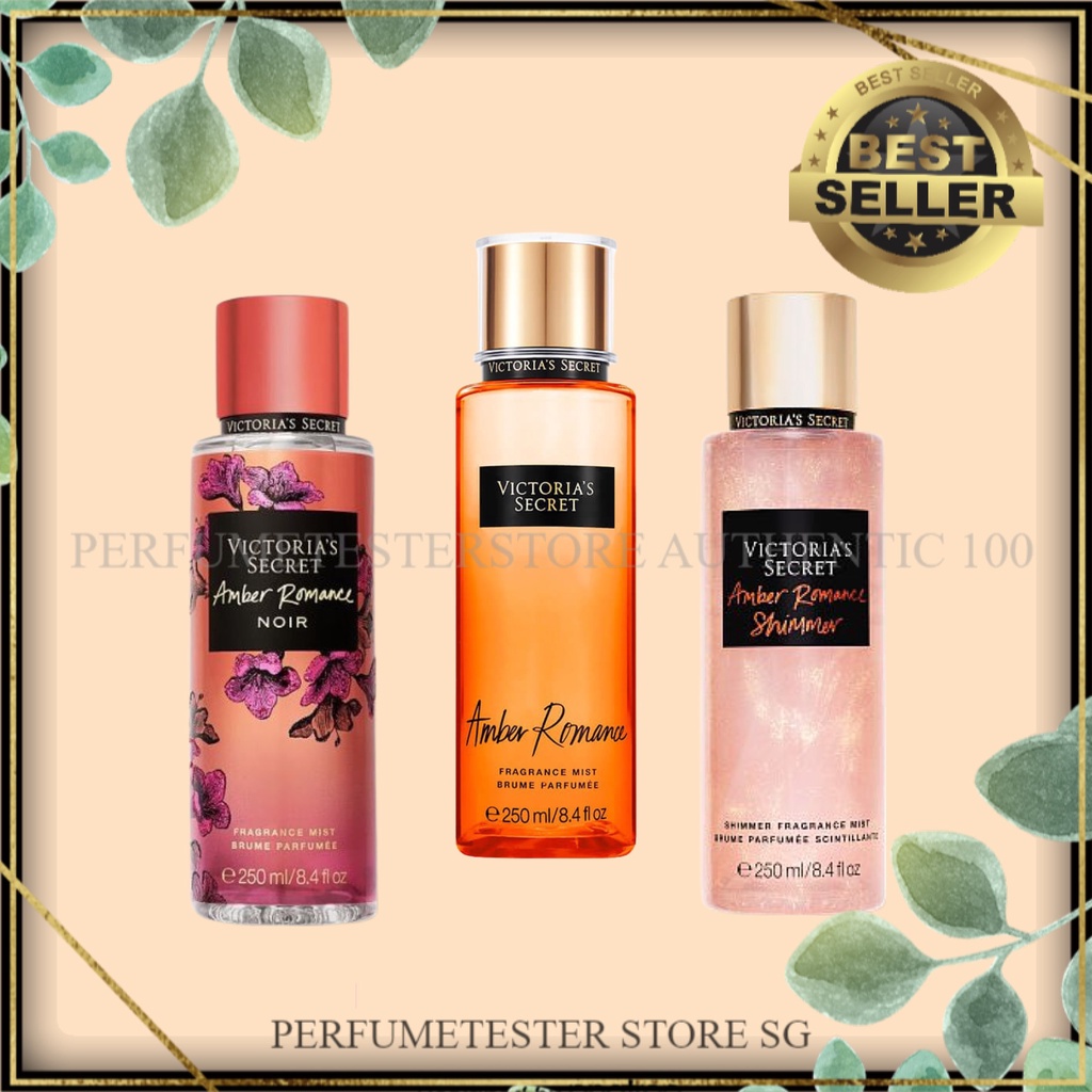 Xịt Dưỡng Thể Body Mist 𝗩𝗜𝗖𝗧𝗢𝗥𝗜𝗔'𝗦 𝗦𝗘𝗖𝗥𝗘𝗧 "Amber Romance 30ml/50ml/100ml ⁻ ᴾᴱᴿᶠᵁᴹᴱᵀᴱˢᵀᴱᴿˢᵀᴼᴿᴱˢᴳ ⁻