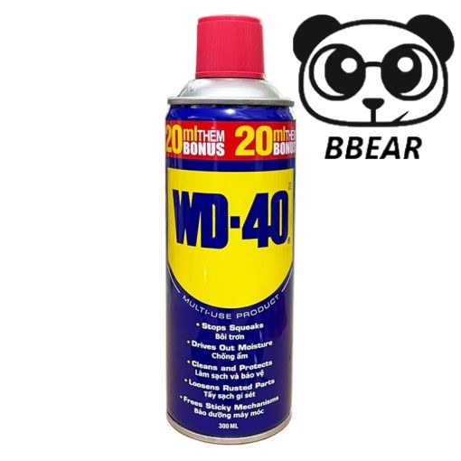 Chai Xịt WD-40 Bôi Trơn, Làm Sạch, Chống Ẩm, Rỉ Sét Multi-Use Product