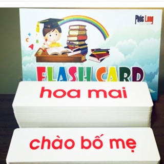 Bộ 518 thẻ học Phúc Long tiếng Việt