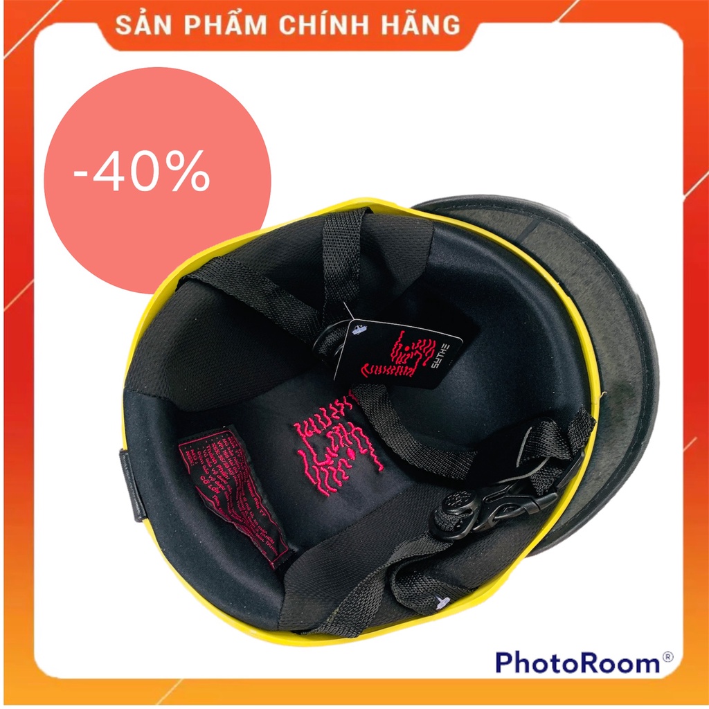 Mũ bảo hiểm nam nữ CHÍNH HÃNG cao cấp hai tầng gắn ốc GR5