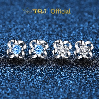 Khuyên tai bạc tqj- ke199, khuyên tai bạc 925, bông tai nữ, bông tai bạc 925 thời trang, khuyên tai hình chong chóng