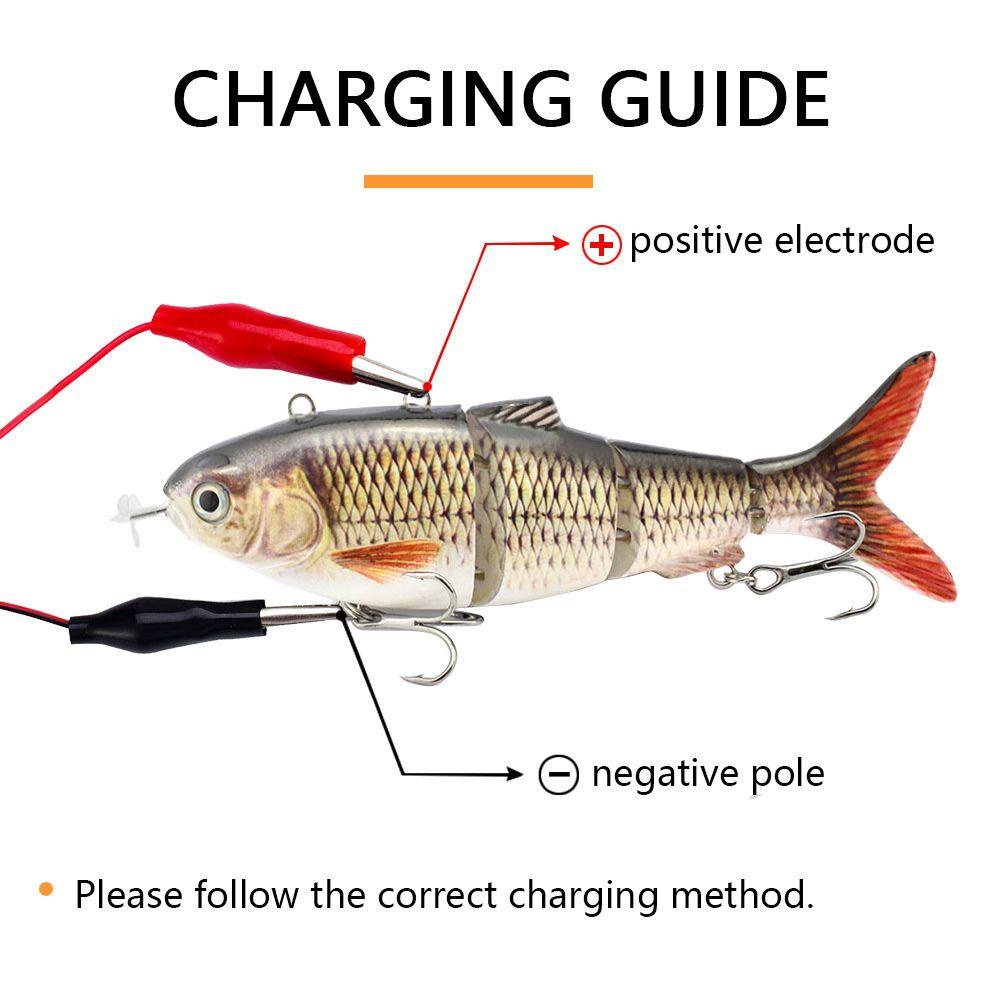 Mồi Câu Cá Giả 4 Đoạn Sống Động