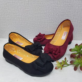 [NEW] Giày búp bê thắt nơ đế thấp - G018
