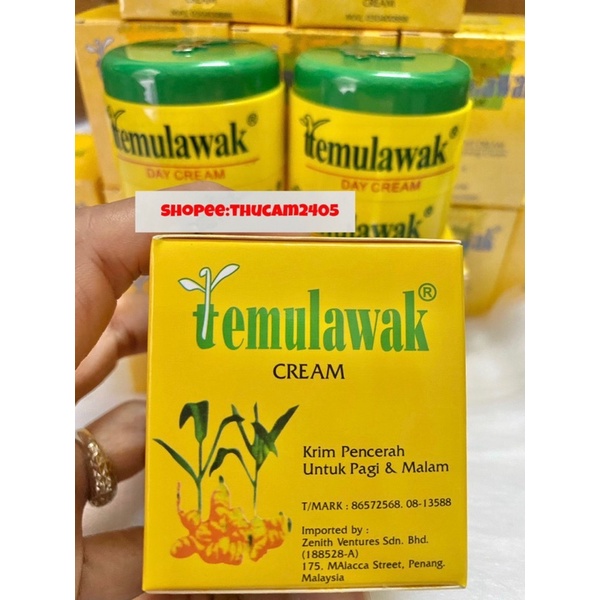 COMBO KEM TEMULAWAK TRẮNG DA NGÀY & ĐÊM 50g.