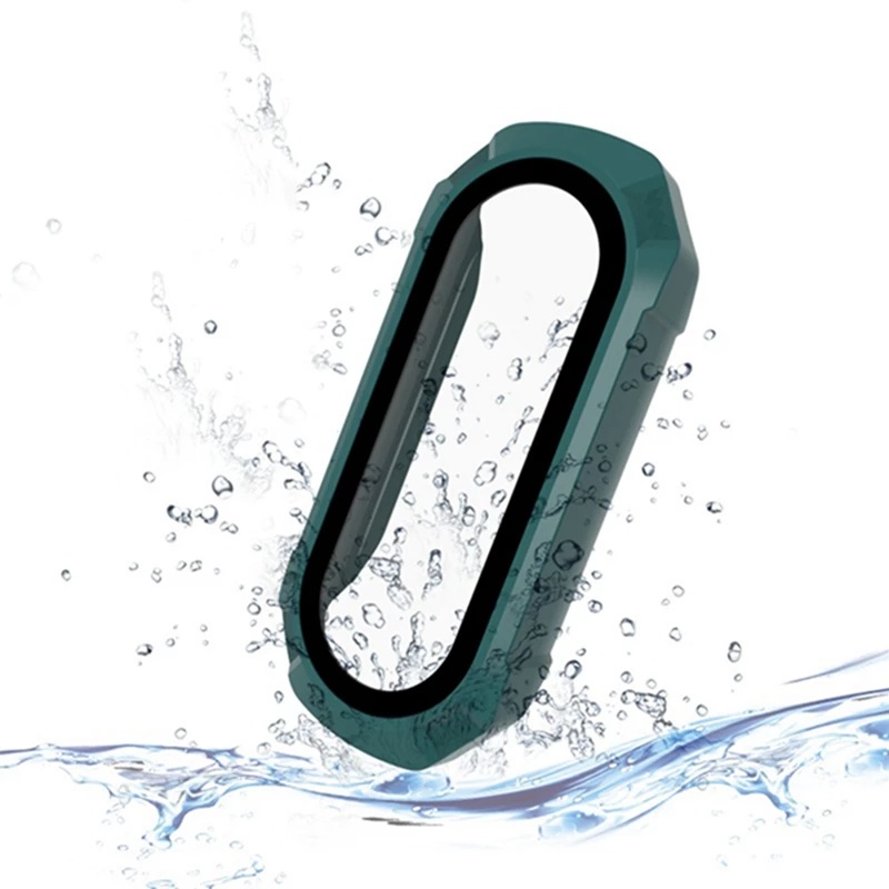 Ốp Lưng Kính Cường Lực Cao Cấp Cho Xiaomi Mi Band 6 5 Mi Band 6 5 4 3