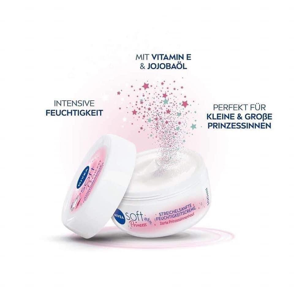 KEM DƯỠNG ẨM NIVEA SOFT PRINCESS CHO MẸ VÀ BÉ