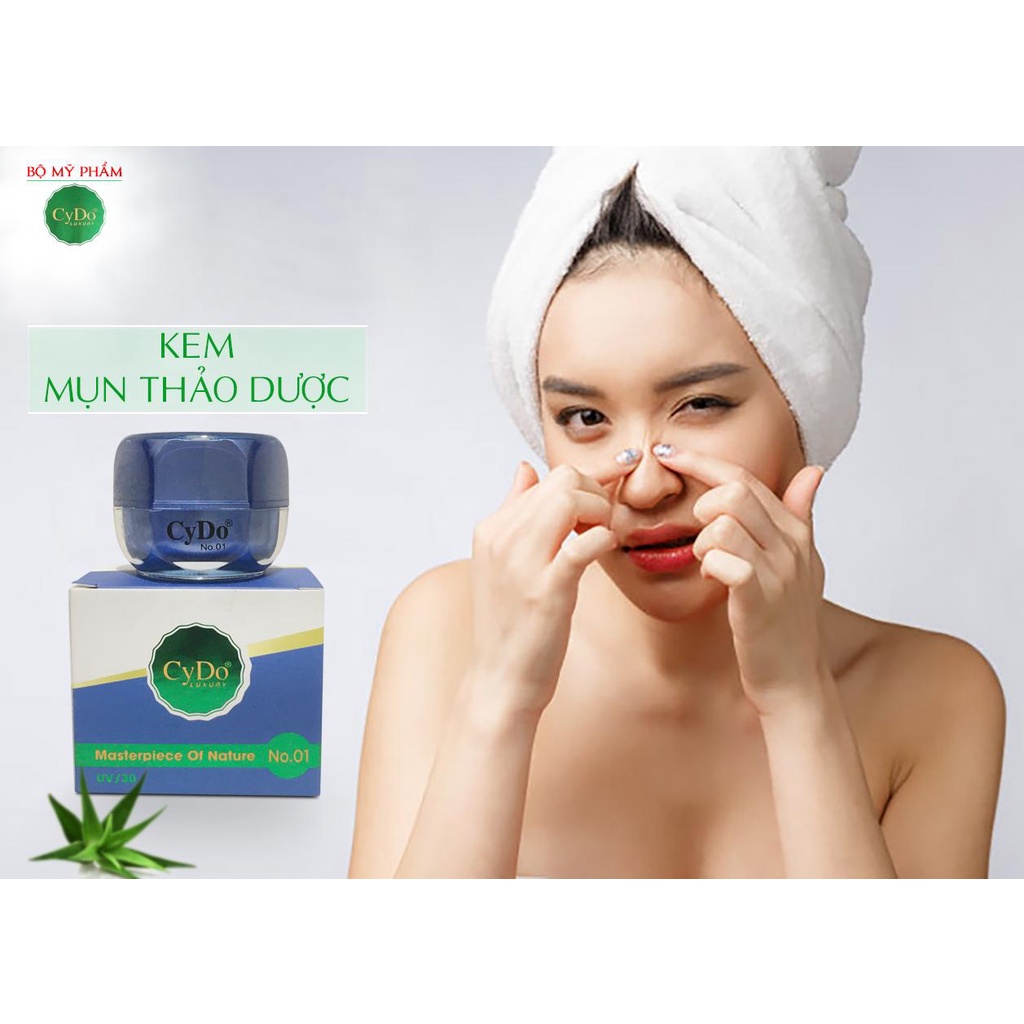 Kem Mụn Thảo Dược CyDo No1 12g-Chính Hãng