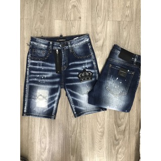 Quần Bò Ngố Nam tang vương miện siêu Hot