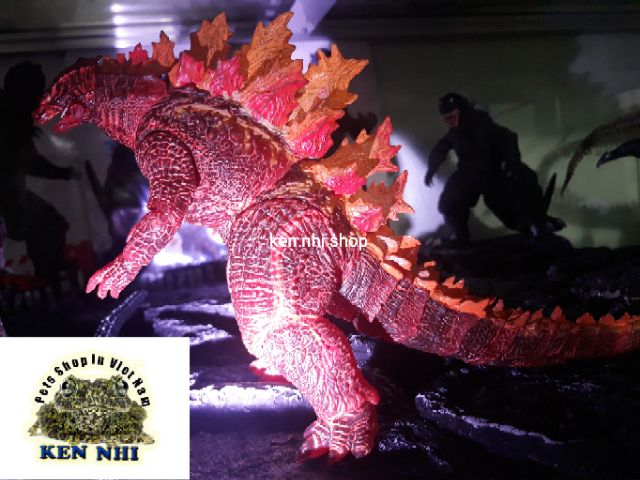 Mô hình đồ chơi khủng long burning Godzilla NECA 2019. .