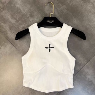 Áo ba lỗ croptop có mút ngực