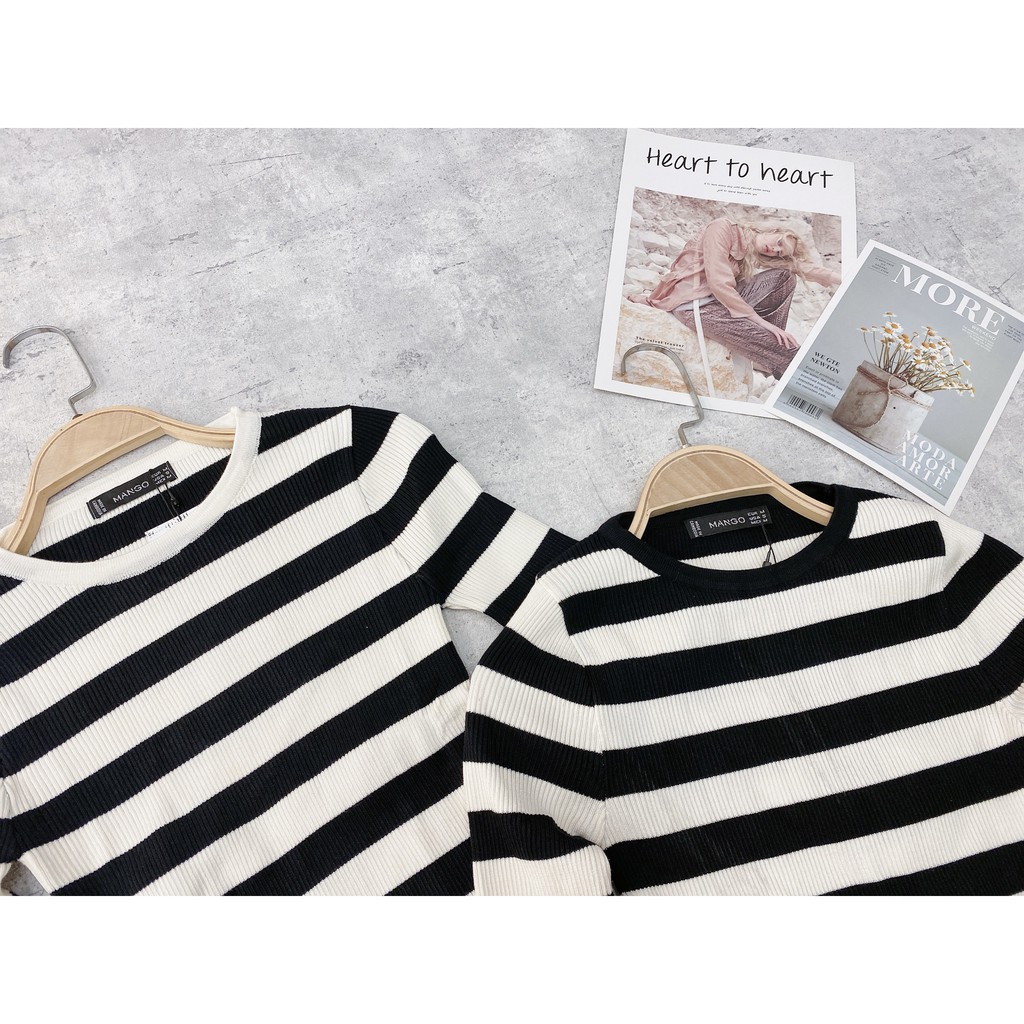 Áo Len Kẻ Ngang MNG