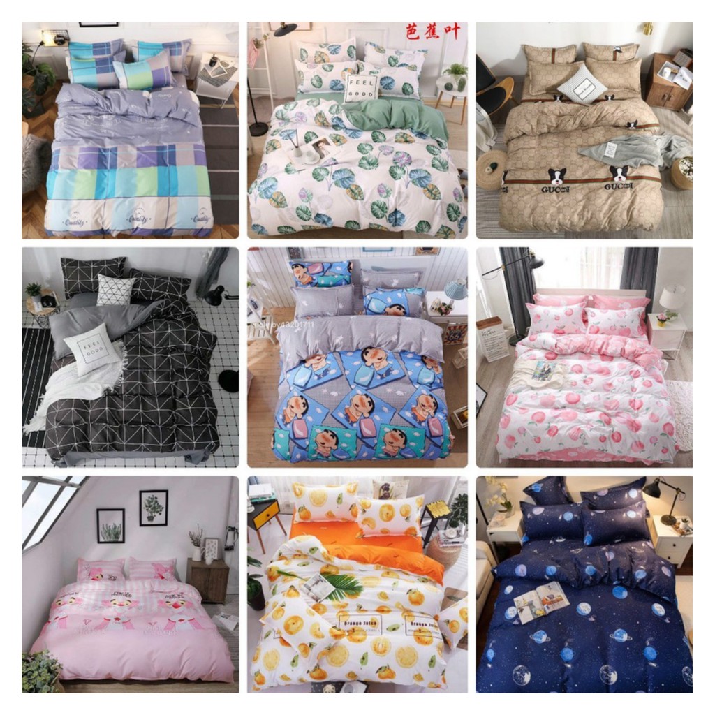 81 MẪU Bộ Chăn Ga Gối Cotton Poly Nhập Khẩu cao cấp 2019 tổng hợp