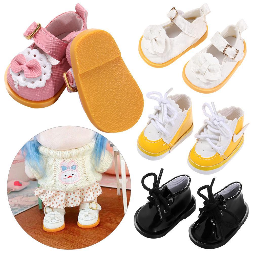 20cm Giày búp bê Giày thường dễ thương lolita Giày da nhỏ