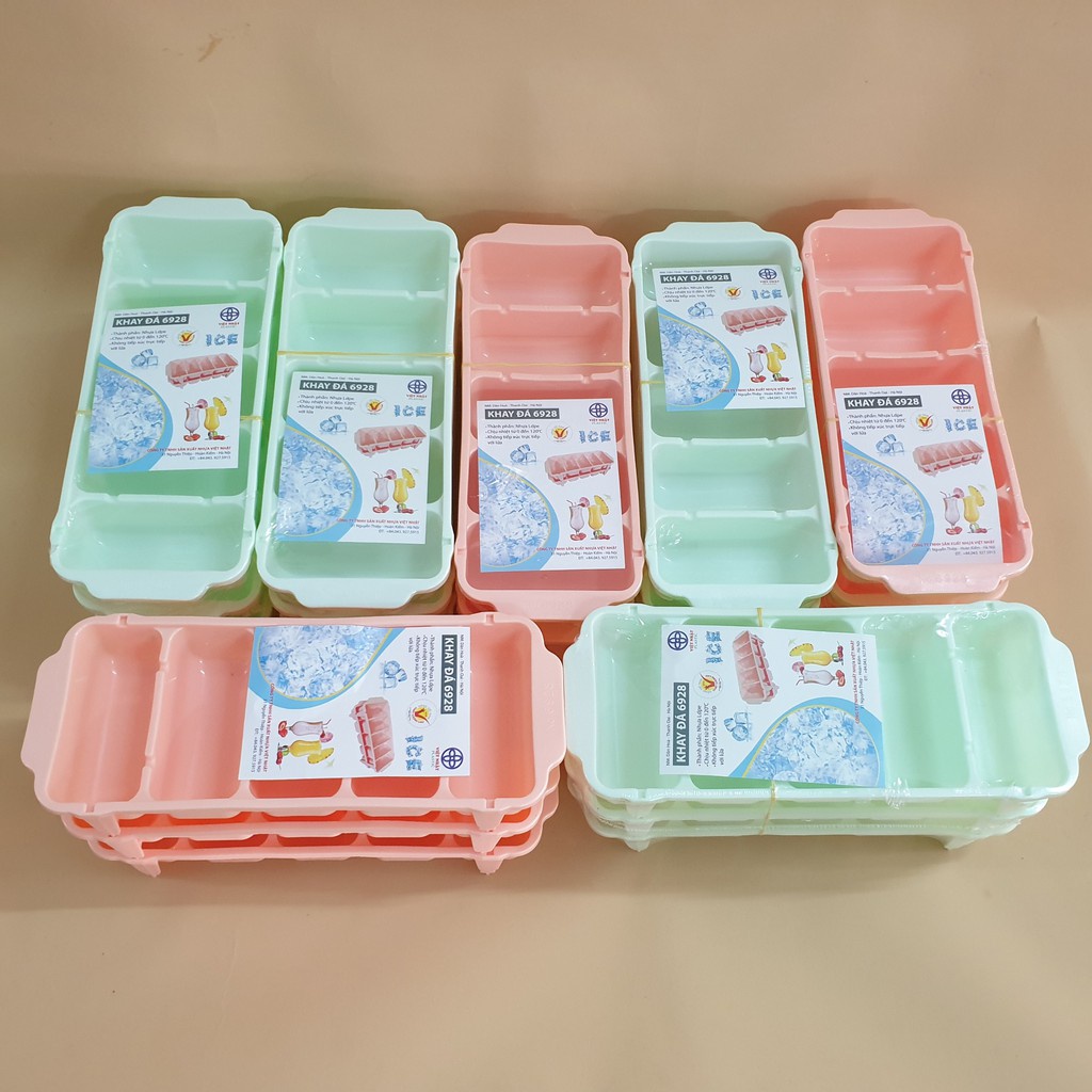 Khay làm đá 5 viên, 6 viên loại to- 1 đổi 1 trong 1 năm