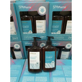 Gội xả collagen Spa Pharma Pháp