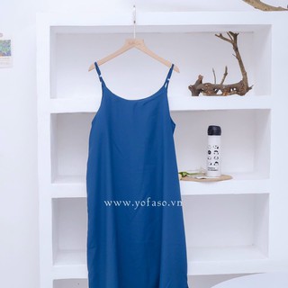 VÁY LỤA HAI DÂY DÁNG XUÔNG