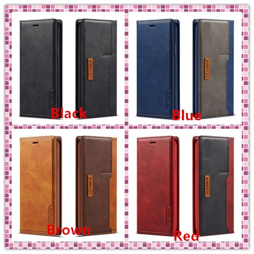 Bao da điện thoại nhiều màu có ngăn đựng thẻ cho Samsung S8 S10 Plus S10e | BigBuy360 - bigbuy360.vn