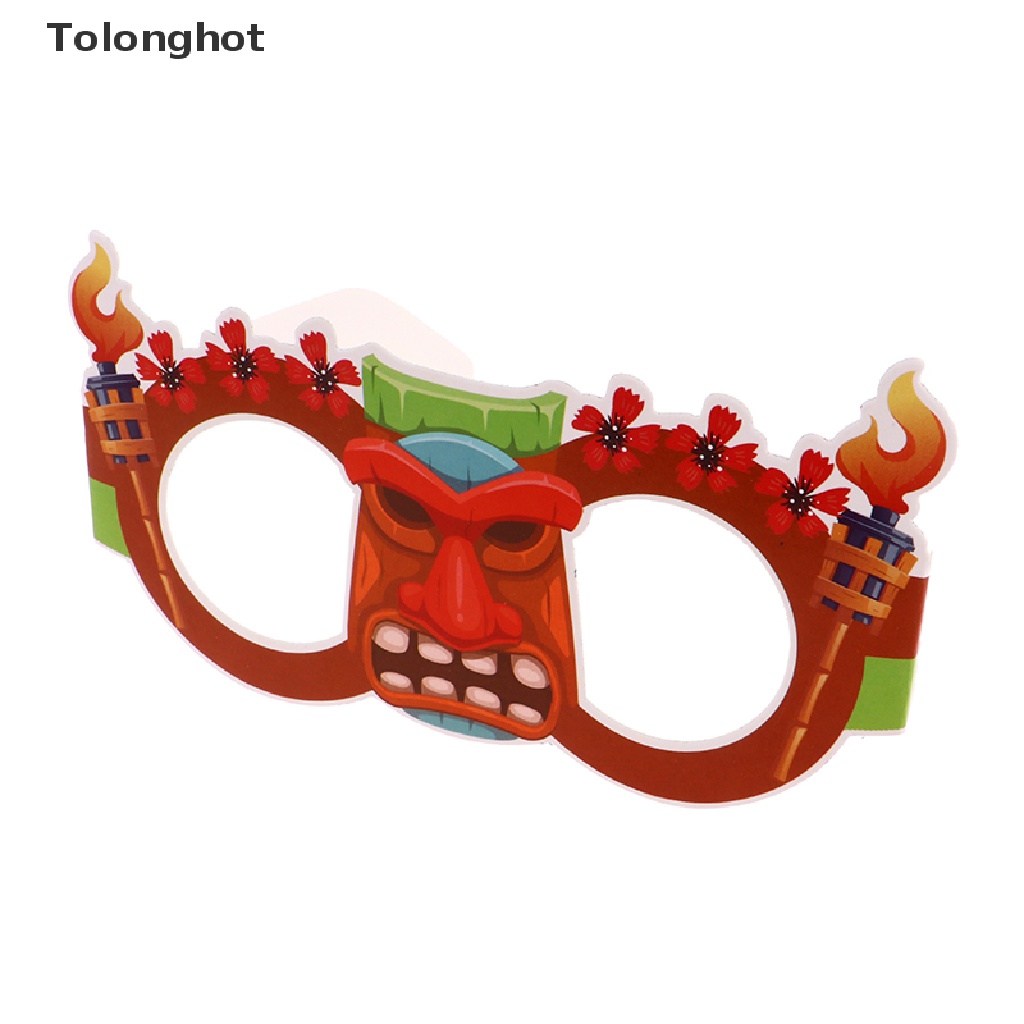 Set 6 Kính Mát Trang Trí Tiệc Phong Cách Hawaiian