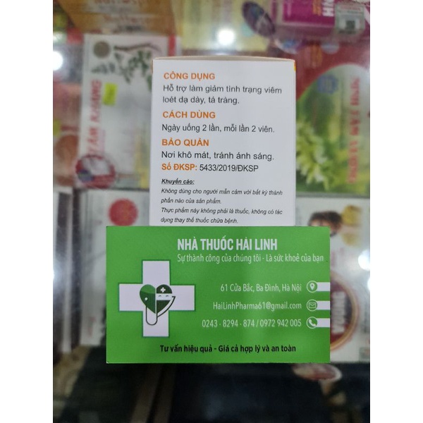 [CHÍNH HÃNG] Viên Uống NANO CURCUMIN - HỌC VIỆN QUÂN Y