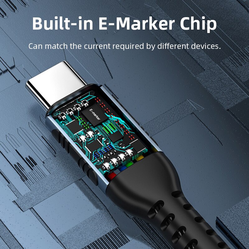 Dây Cáp Sạc Nhanh USB Loại C 480Mbps 60W Cho huawei Xiaomi