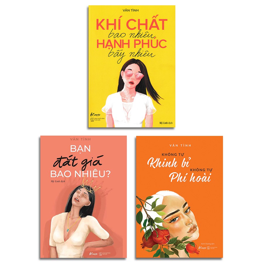 Sách - Bạn Đắt Giá Bao Nhiêu + Khí Chất Bao Nhiêu Hạnh Phúc Bấy Nhiêu + Không Tự Khinh Bỉ Không Tự Phí Hoài (Bộ 3 quyển)