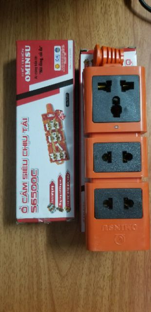 Ổ cắm siêu chịu tải 6500W 3 cửa 4 cửa