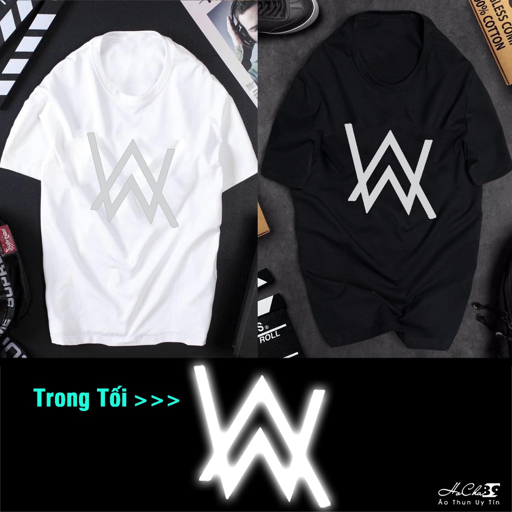 Áo thun ALAN WALKER Phản Quang Cao Cấp - Cotton 4c Siêu Mềm Mịn