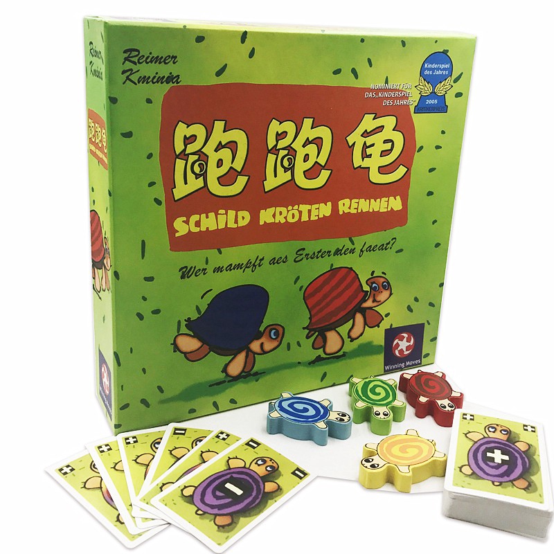The Great Turtle Race Game Bộ Thẻ Bài Board Game Đua Rùa Cuộc Đua Kỳ Thú