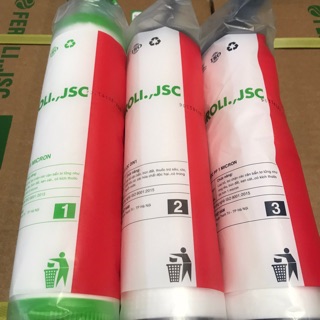 Lõi lọc nước chính hãng Feroli 100% thay được toàn bộ máy lọc nước Ro