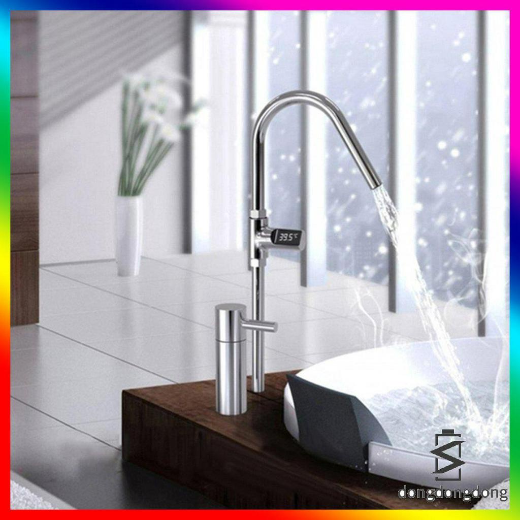 Nhiệt kế đèn LED gắn vòi nước tắm sáng tạo