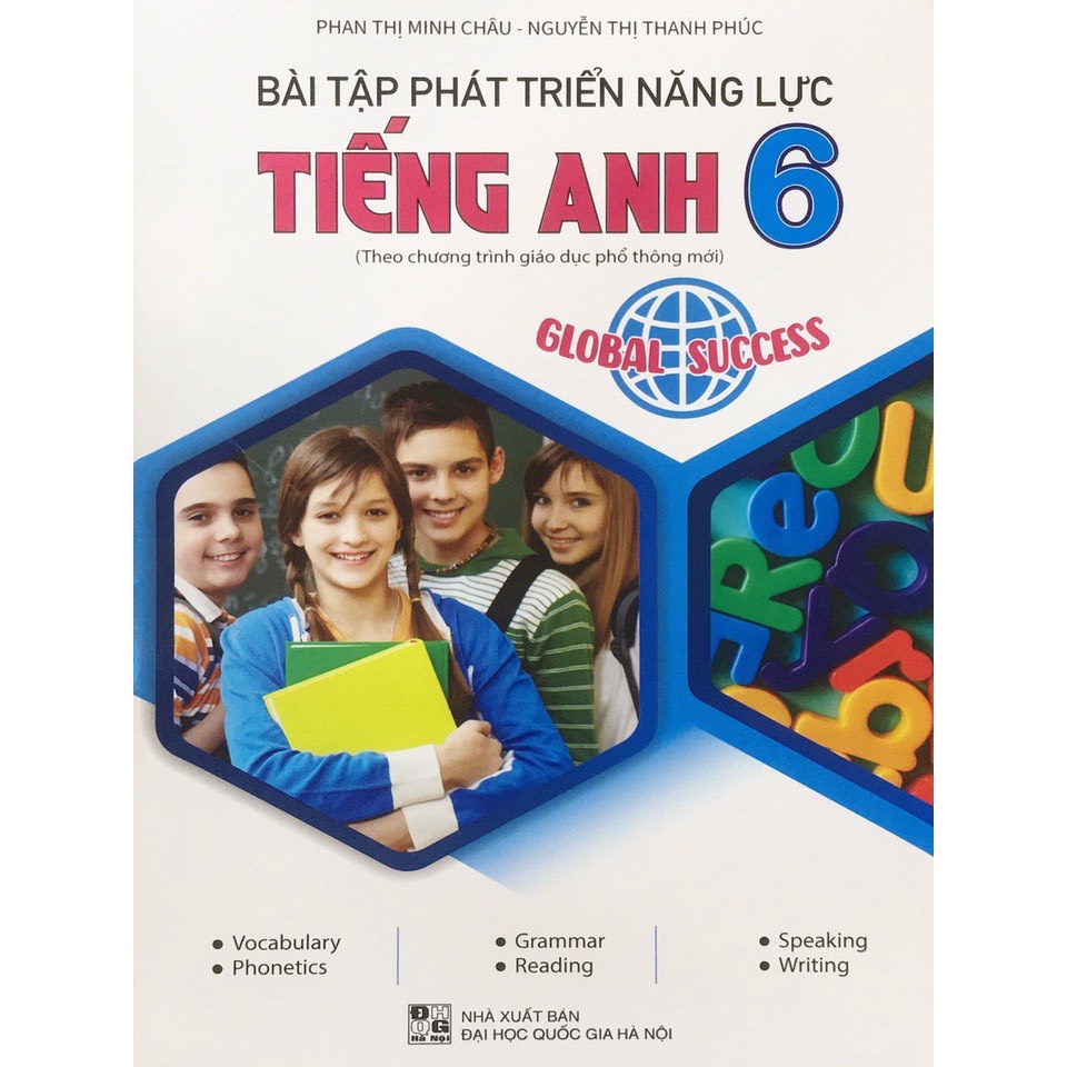 Sách - Bài tập phát triển năng lực tiếng anh 6 - Global Success ( theo chương trình giáo dục phổ thông mới )