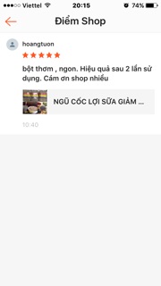 BỘT NGŨ CỐC TĂNG CÂN