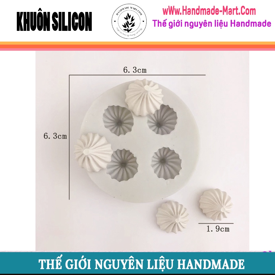 Khuôn silicon làm bánh quy và socola đủ loại chuẩn DIY - HM049