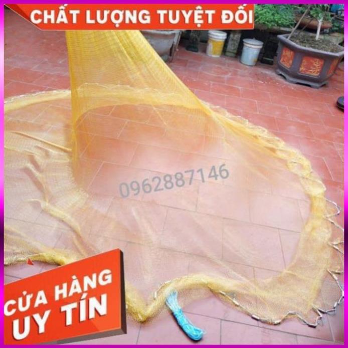 ⭐  [Thương Hiệu] Chài Dù Đánh Cá Chài Rút Đĩa Bay UFO Sợi Dù Thái Lan Cao Cấp Đủ Size