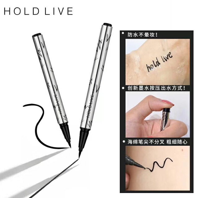 Bút dạ eyeliner HOLDLIVE chống lem trôi( đặc biệt thiết kế mới chống khô mực) | BigBuy360 - bigbuy360.vn