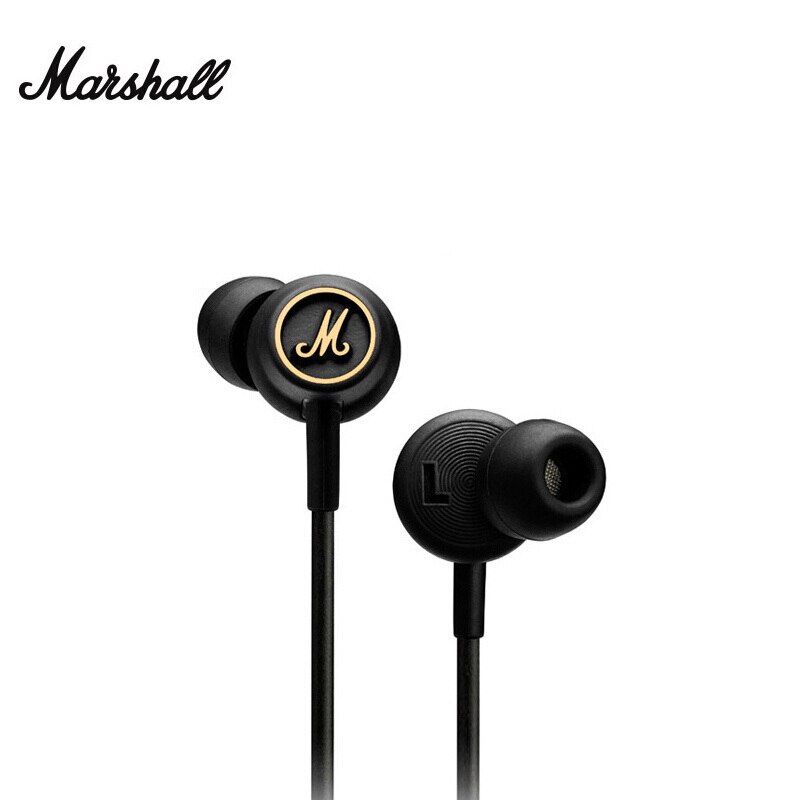 Marshall（Marshall）MODE EQTai nghe âm trầmHIFINút tai nghe kỹ thuật Màu Đen Phiên Bản Phổ Thông