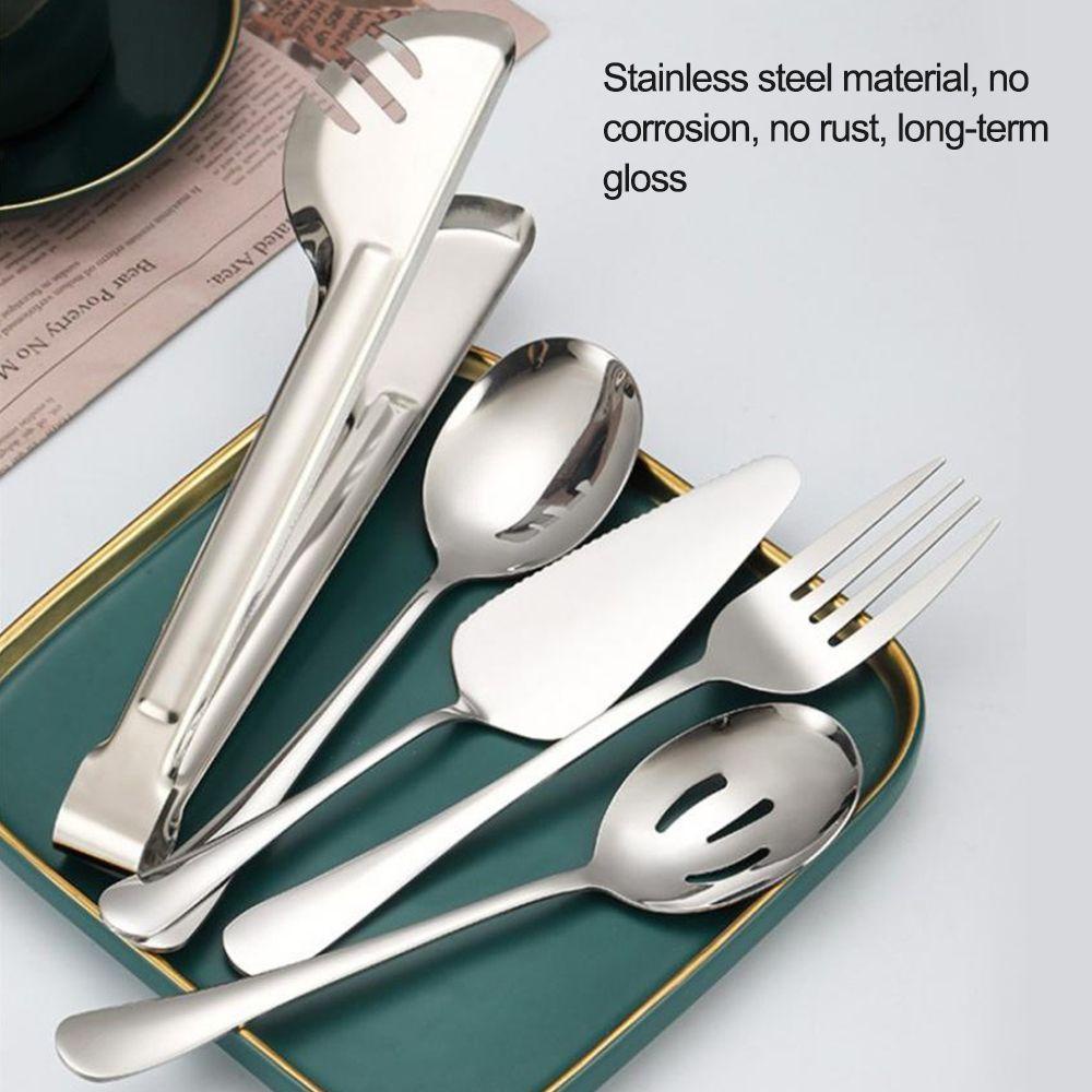 Bộ Muỗng Nĩa Bằng Thép Không Gỉ Tiện Dụng Cho Nhà Bếp