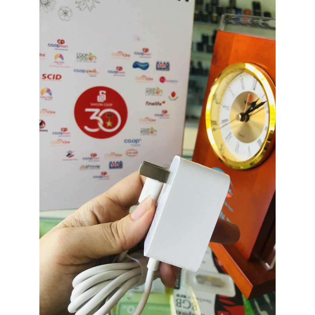 V8-SẠC ĐIỆN THOẠI LIỀN DÂY XIAOMI ZIN BÓC MÁY CHUÔI MICRO, DÒNG ĐIỆN 2A -Hàng chính hãng bảo hành 6 tháng
