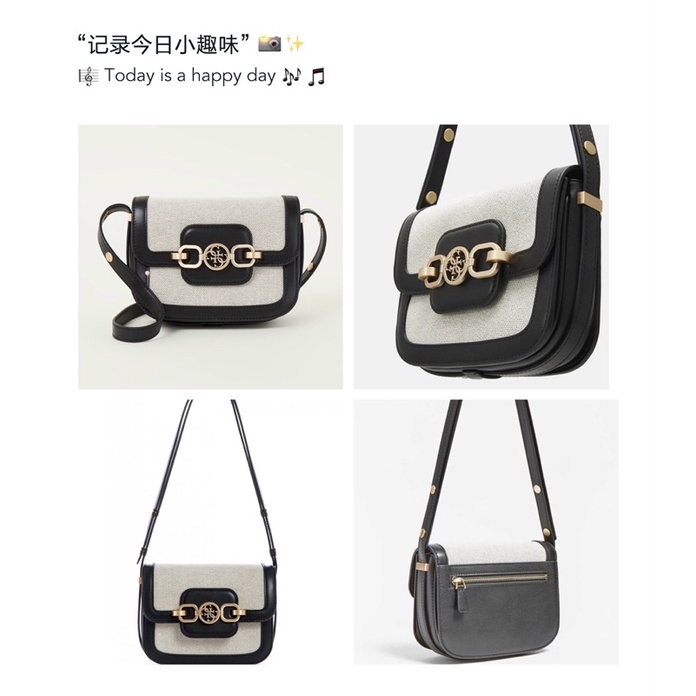 TNS-Túi đeo chéo 2 kiểu Guez hensely convertible crossbody bag-5 màu-ib chọn màu