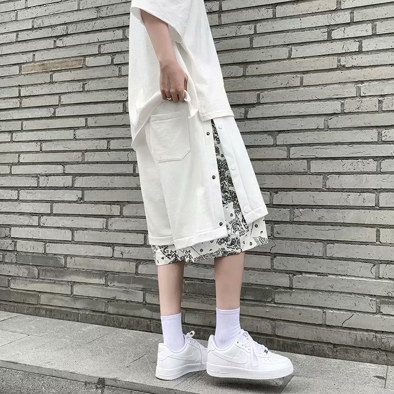 Quần Đùi Thể Thao Ống Rộng Màu Trơn Thời Trang Dành Cho Nam Giới | BigBuy360 - bigbuy360.vn