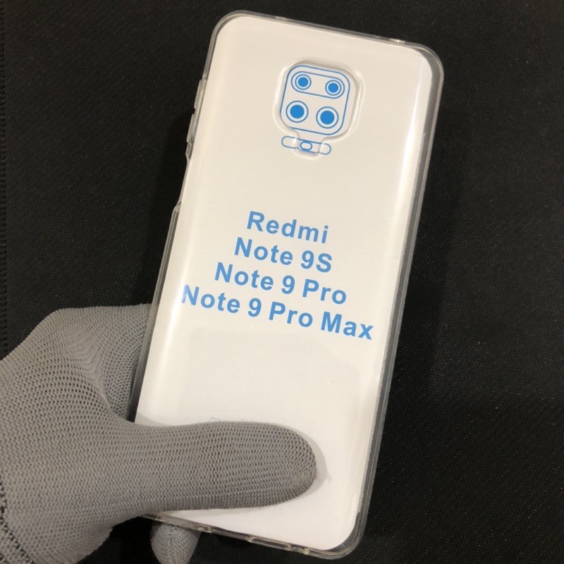 Ốp Lưng Xiaomo REDMI NOTE 9s / NOTE 9 PRO Dẻo Trong Tốt Lâu Ố Vàng