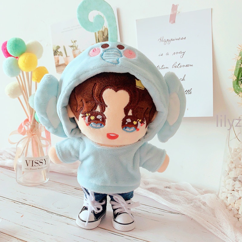 Búp Bê Nhồi Bông 20cm Hình Nhóm Nhạc Stray Kids Skzoo