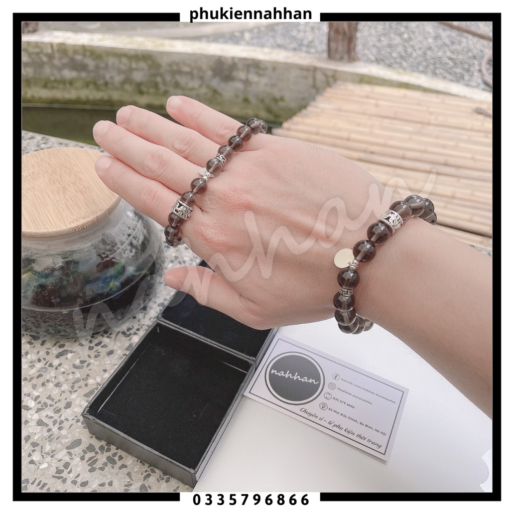 Vòng tay đôi MSCB06 , lắc tay nam nữ , 100% tự nhiên kết hạt sáng bóng thanh lịch và đơn giản , phukiennahhan | BigBuy360 - bigbuy360.vn
