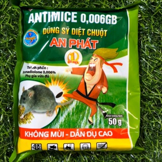 Bả diệt chuột sinh học-dũng sỹ diệt chuột 1 gói