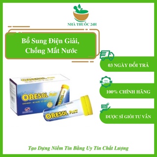 Viên sủi Oresol Effe 10 viên bù nước và điện giải