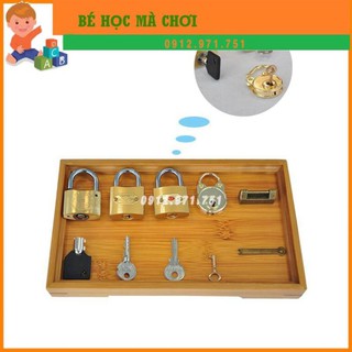 Giáo cụ Montessori thực hành cuộc sống - Bộ 5 khóa