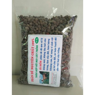 Phân dê đã qua xử lý 1kg. (Nguyên hạt)