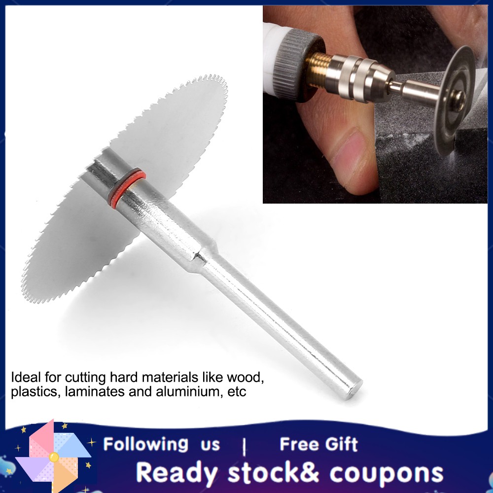10Pcs Stainless Steel Saw Blade Cutting Wheel Disc Electric Grinder Accessories