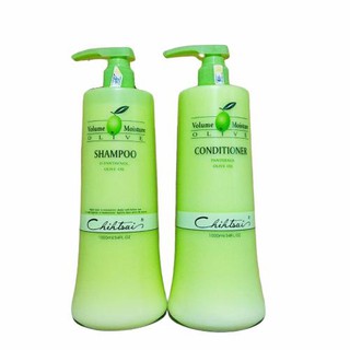 Cặp dầu gội chihtsai olive 1000ml