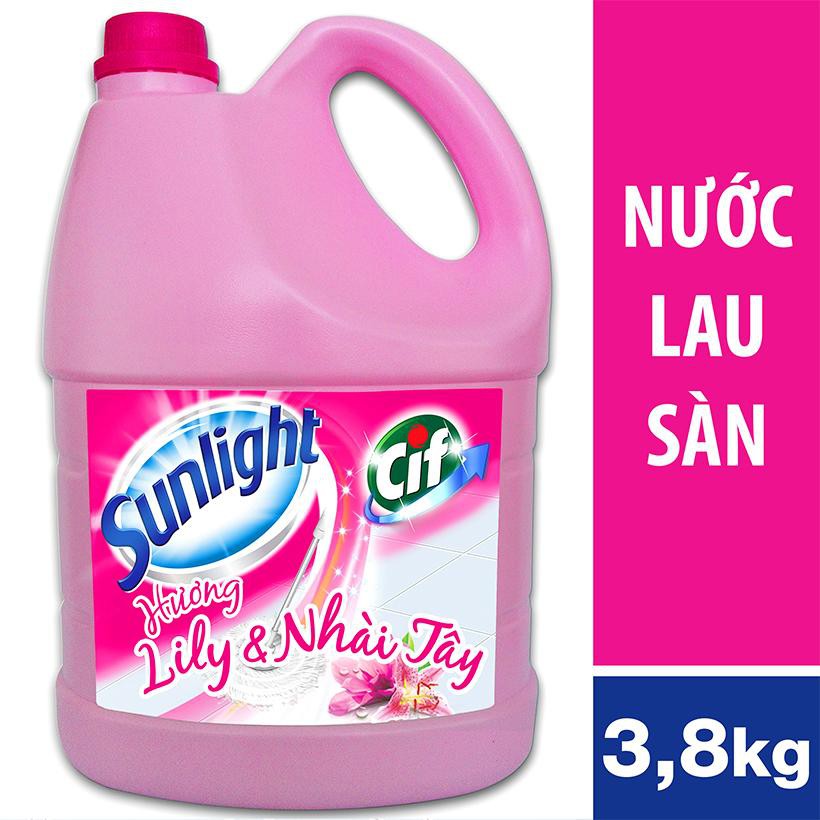 NƯỚC LAU SÀN GIFT LILY 1L/3.8KG